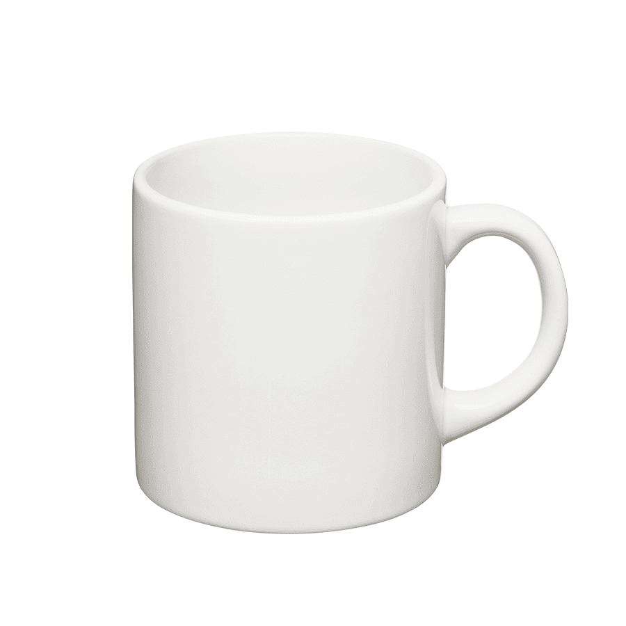 陶器マグストレート(S)無地サンプル｜オリジナルノベルティ激安販売の