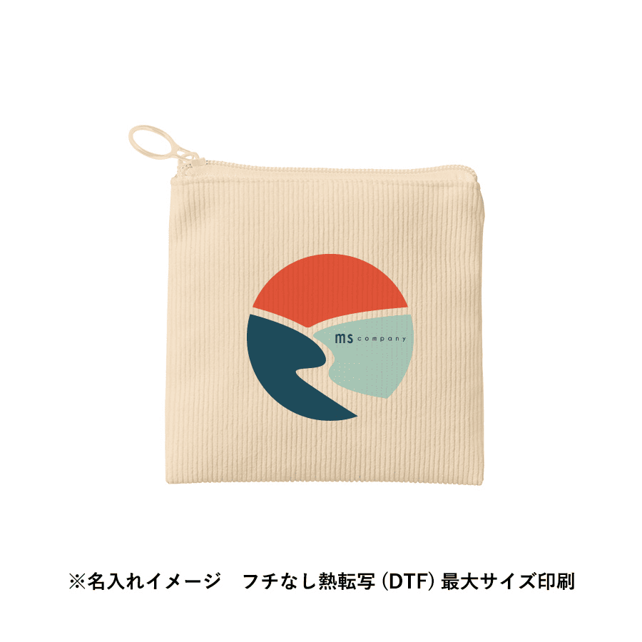 コーデュロイフラットポーチ(SS)