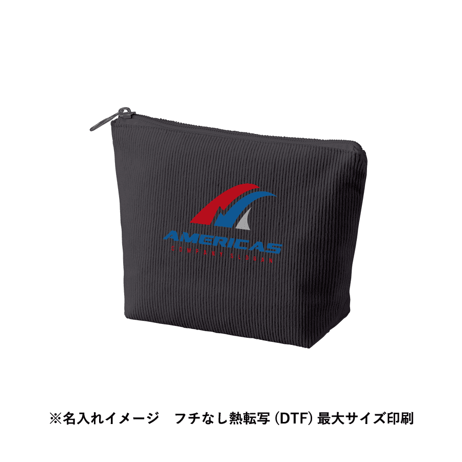 コーデュロイデイリーポーチ(S)