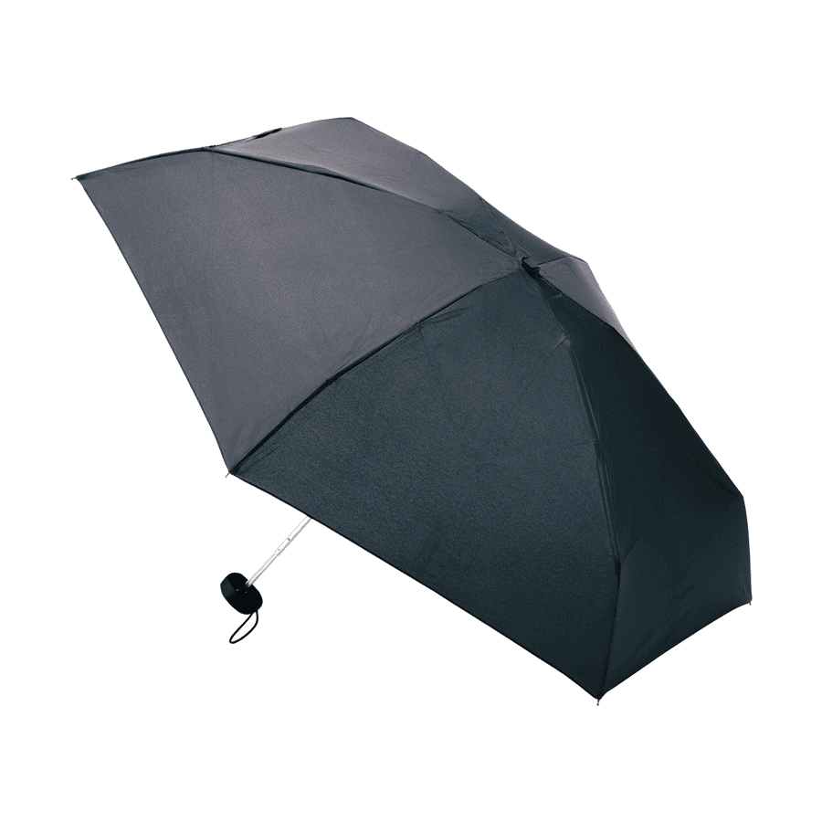 コンパクト5段UV折りたたみ傘 シルク印刷