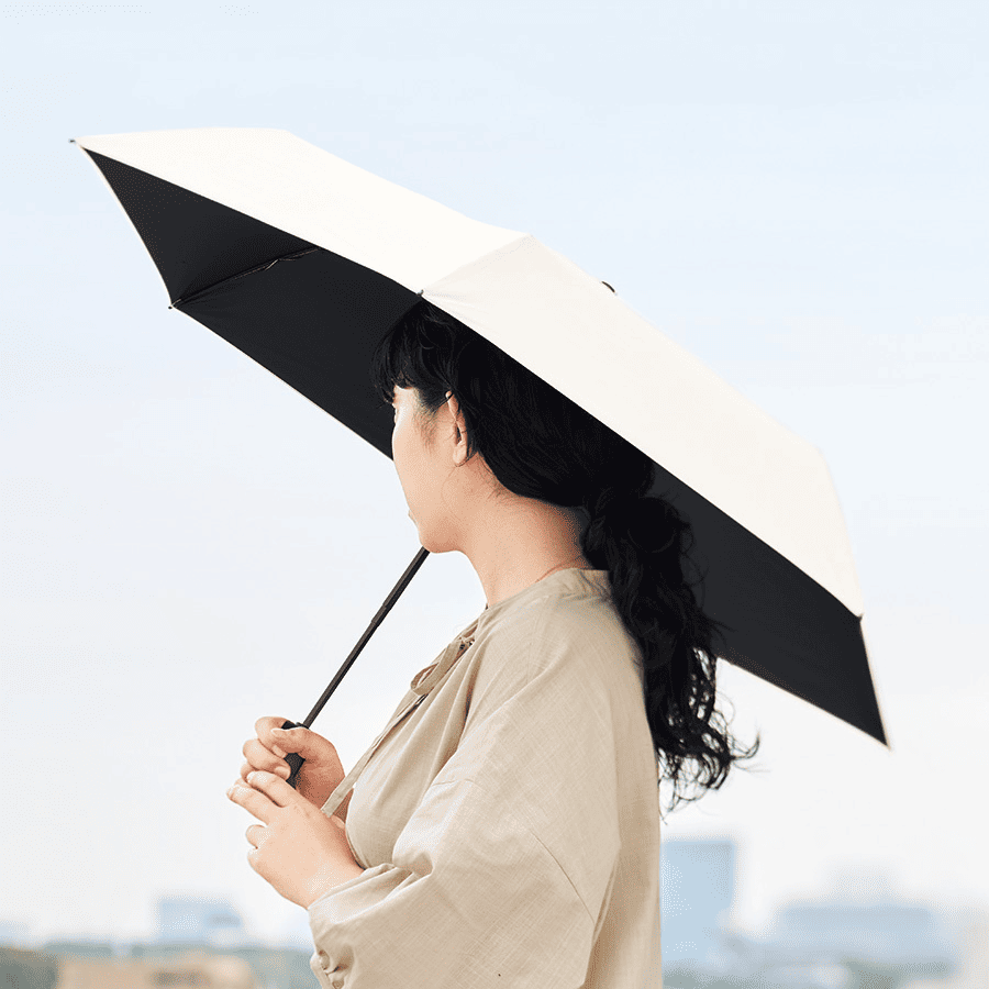 自動開閉遮光折りたたみ傘(軽量タイプ) シルク印刷