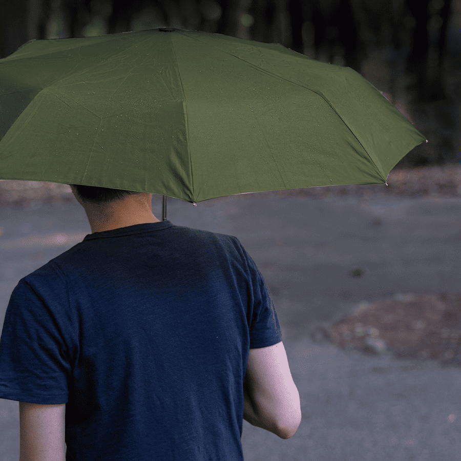 ベーシック折りたたみ傘 熱転写印刷